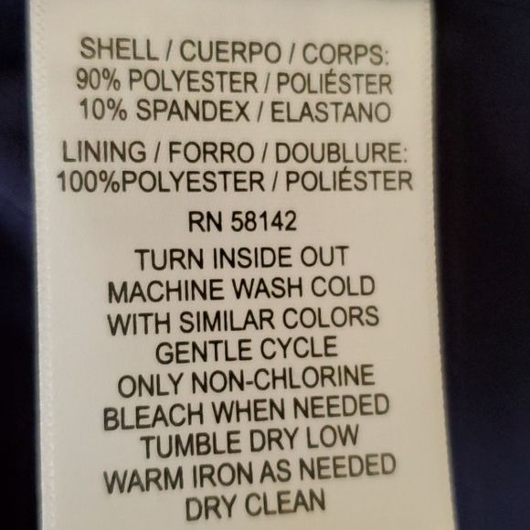 NWOT - Maggie London Scallop Sheath Dress - Picture 4 of 5